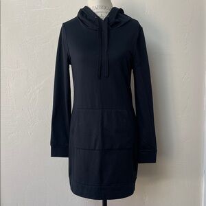 4/$20 Fabletics Black Long Sleeve Hoodie Dress